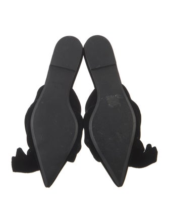 Nº 21 Velvet Bow Accents Mules
