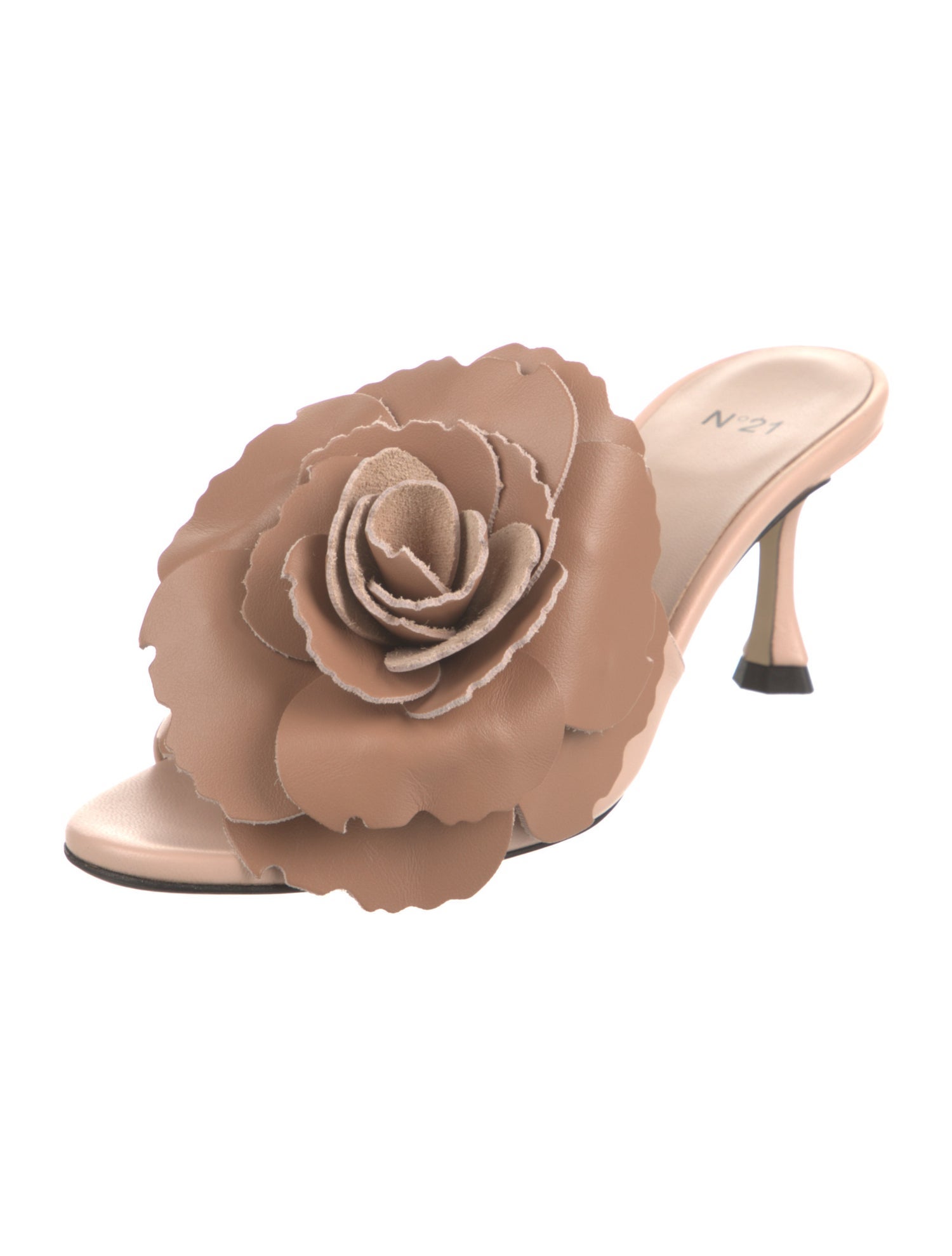 Nº 21 Leather Slides w/ Tags