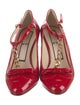 Nº 21 Patent Leather T-Strap Pumps