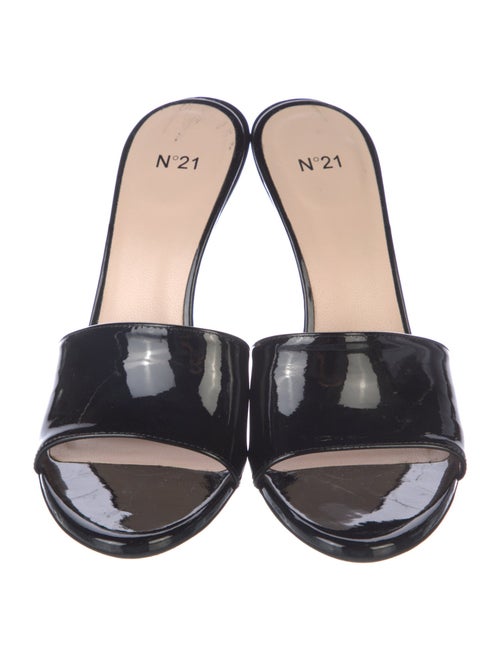 Nº 21 Patent Leather Slides