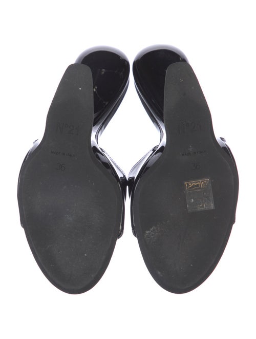 Nº 21 Patent Leather Slides