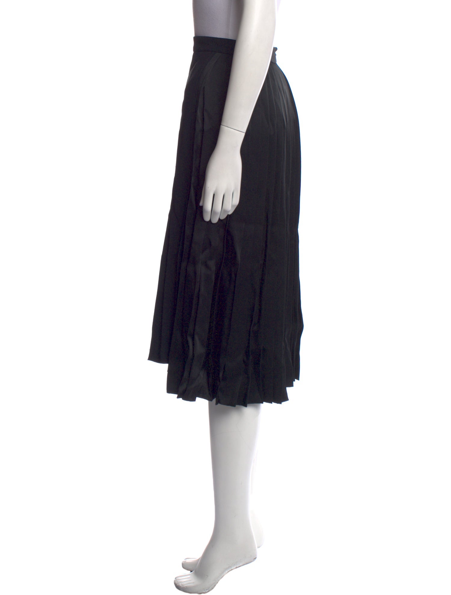 Nº 21 Ruffle Embellishment Midi Length Skirt