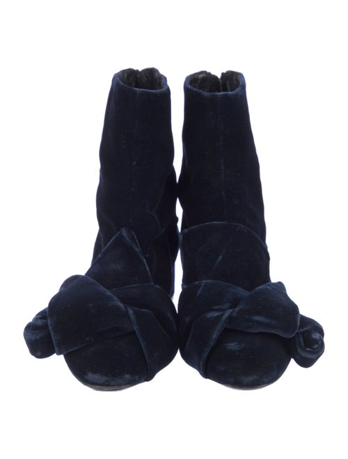 Nº 21 Velvet Bow Accents Boots