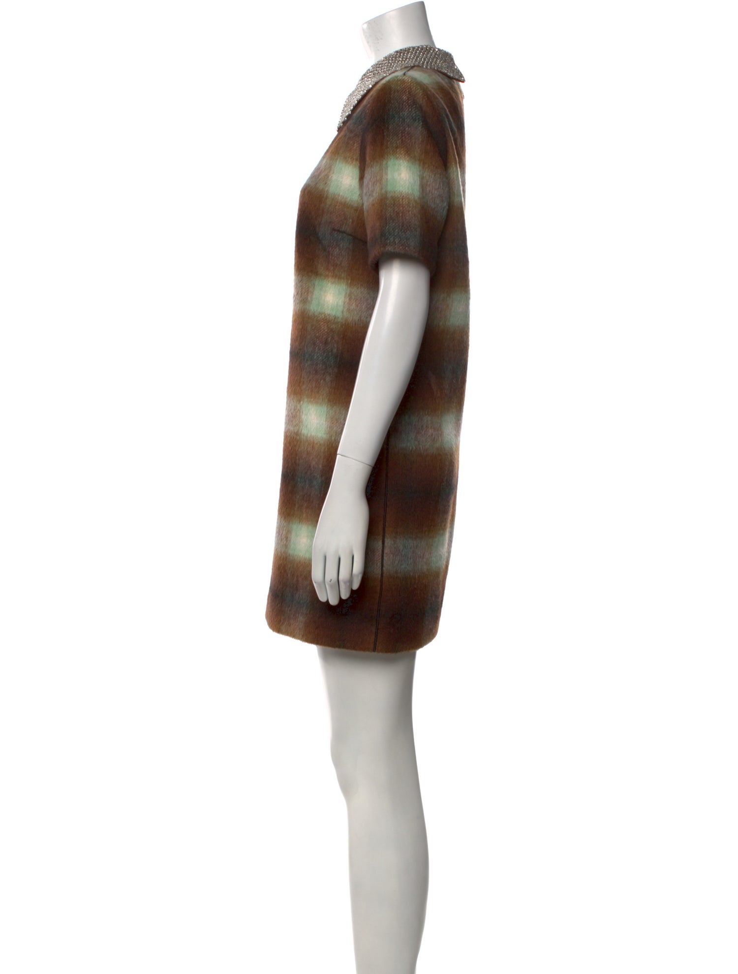 Nº 21 Faux Fur Mini Dress