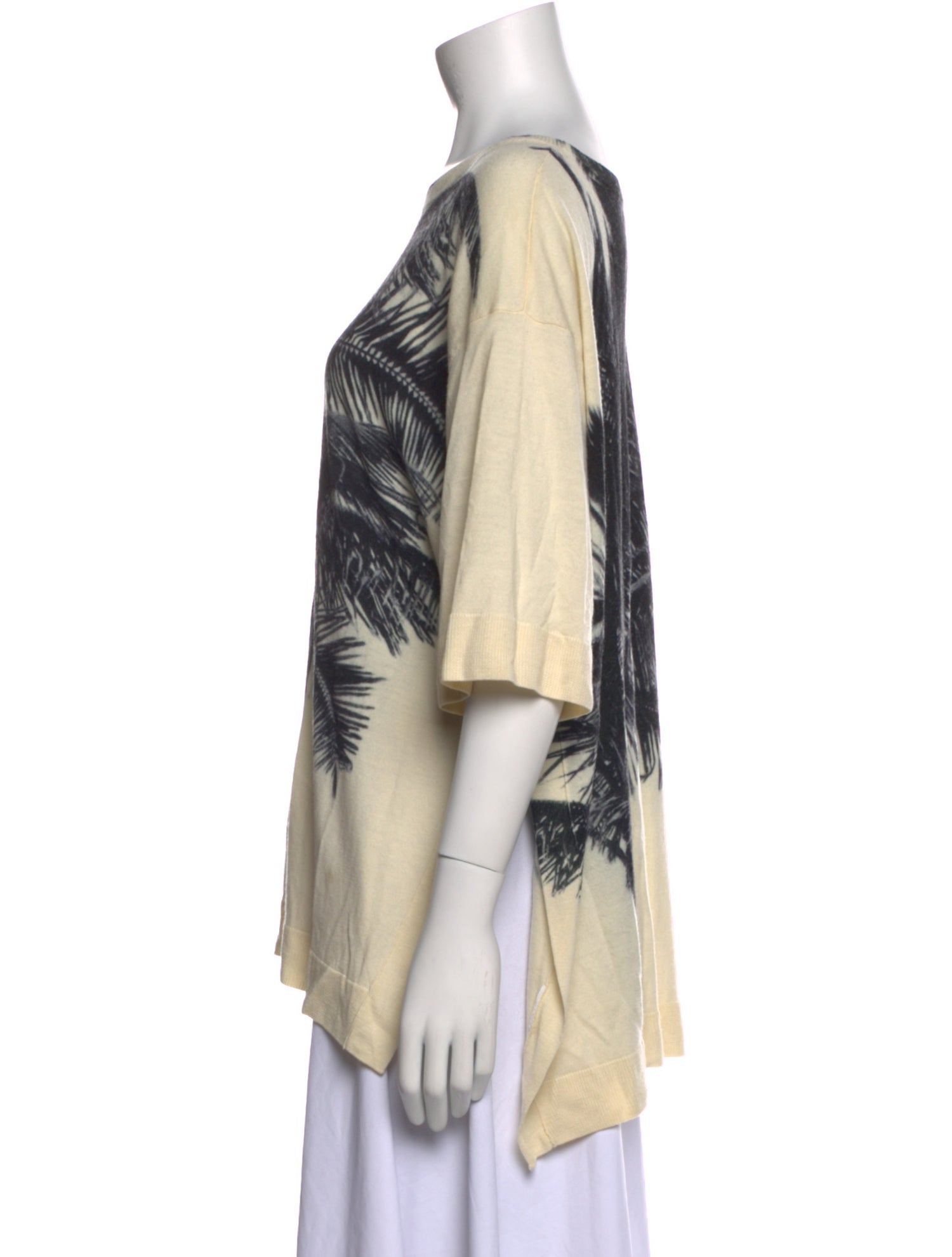 Nº 21 Tie-Dye Print Scoop Neck T-Shirt