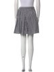 Nº 21 Plaid Print Knee-Length Skirt