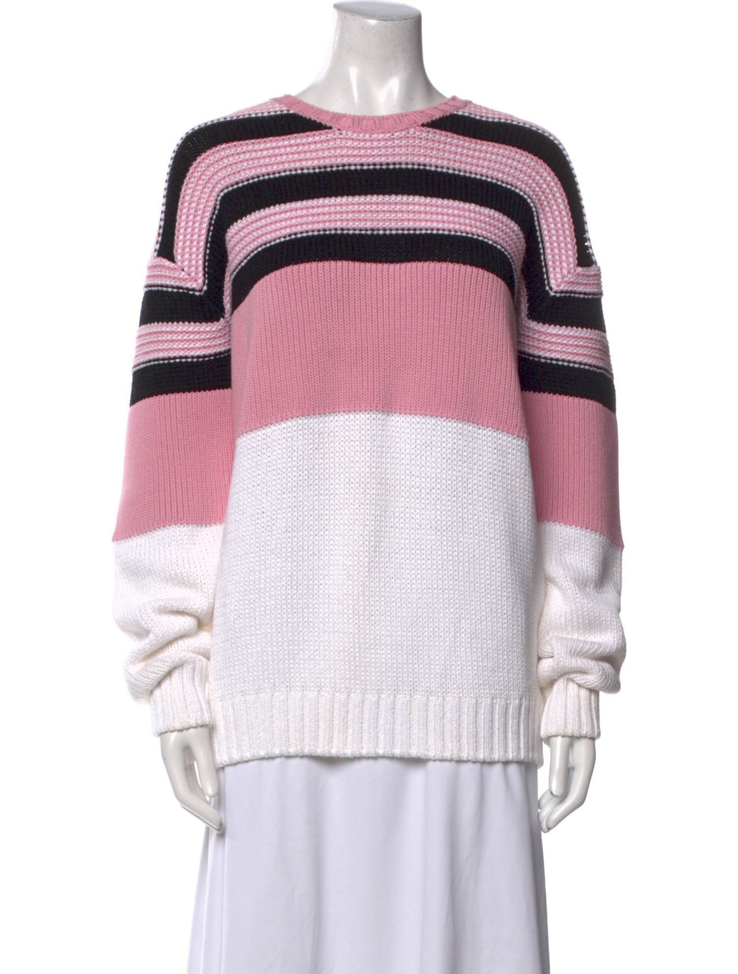 Nº 21 Striped Crew Neck Sweater