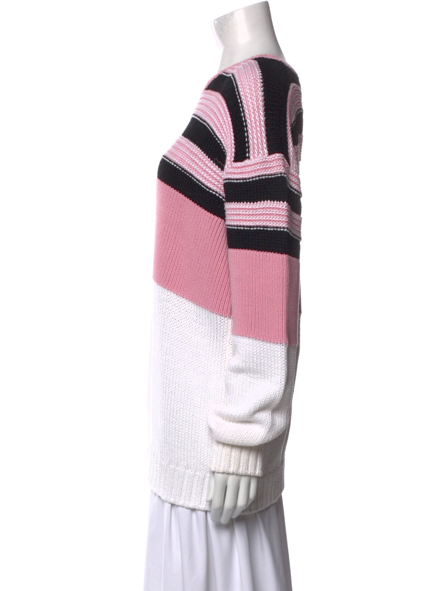 Nº 21 Striped Crew Neck Sweater