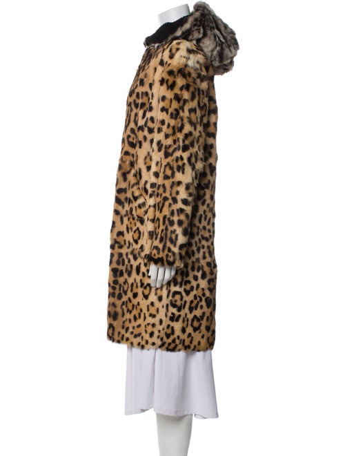 Nº 21 Fur Animal Print Fur Coat