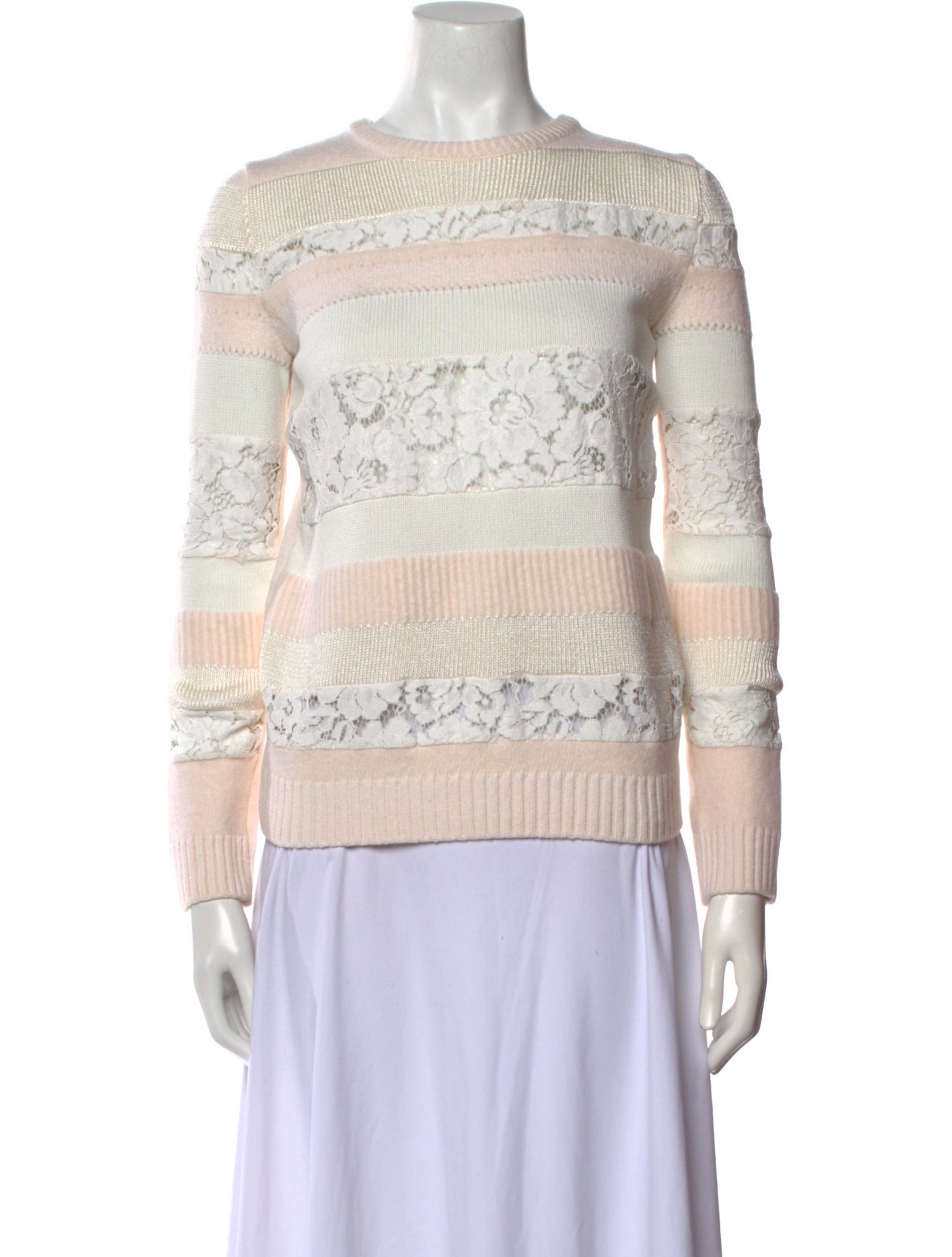 Nº 21 Virgin Wool Striped Sweater