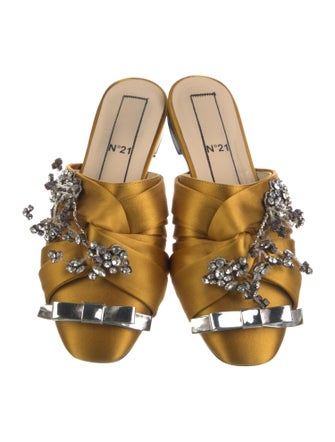 Nº 21 Satin Mules