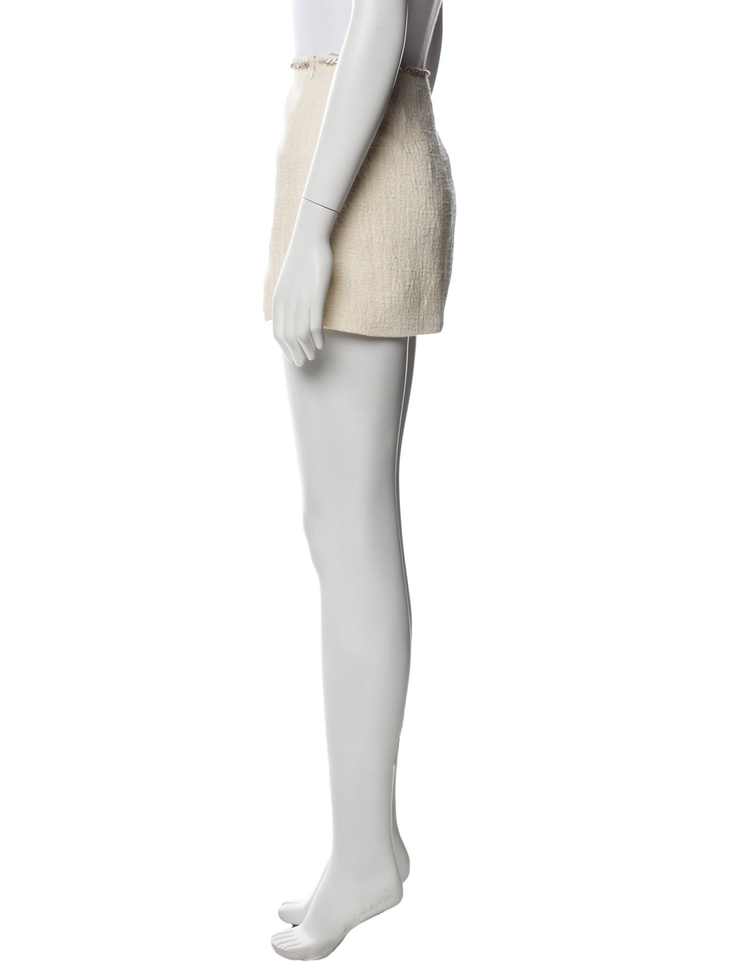 Nº 21 Crystal Embellishments Mini Skirt