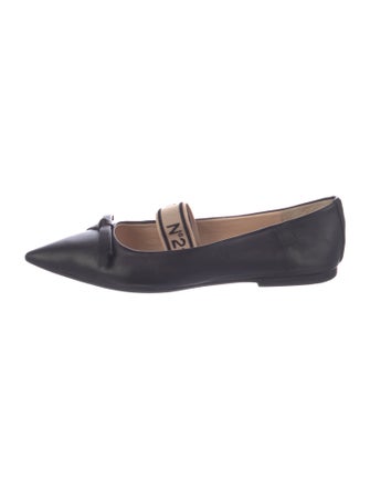 Nº 21 Leather Mary Jane Flats