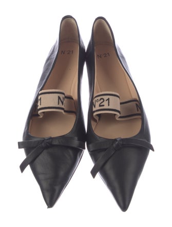 Nº 21 Leather Mary Jane Flats