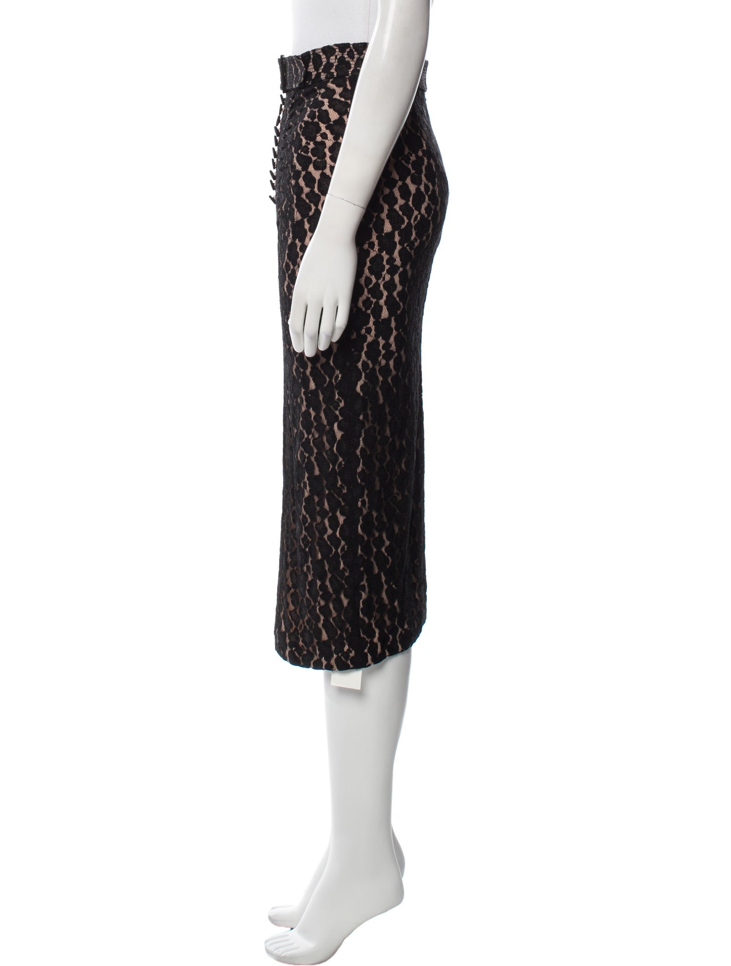 Nº 21 Printed Midi Length Skirt