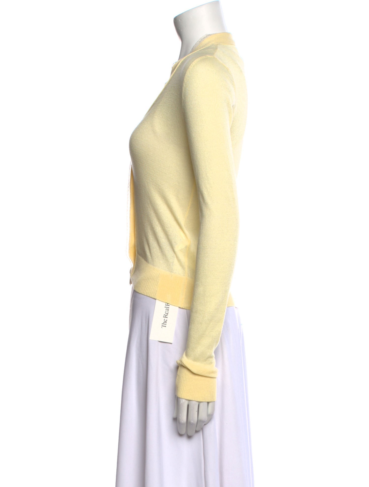 Nº 21 Mother of Pearl V-Neck Sweater