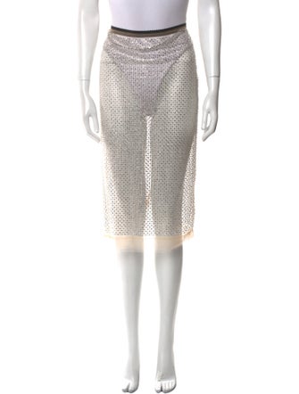 Nº 21 Crystal Embellishments Mini Skirt