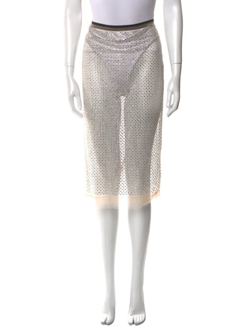 Nº 21 Crystal Embellishments Mini Skirt