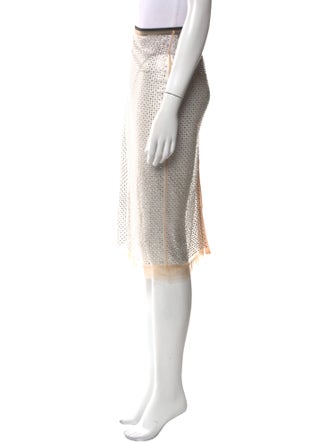 Nº 21 Crystal Embellishments Mini Skirt