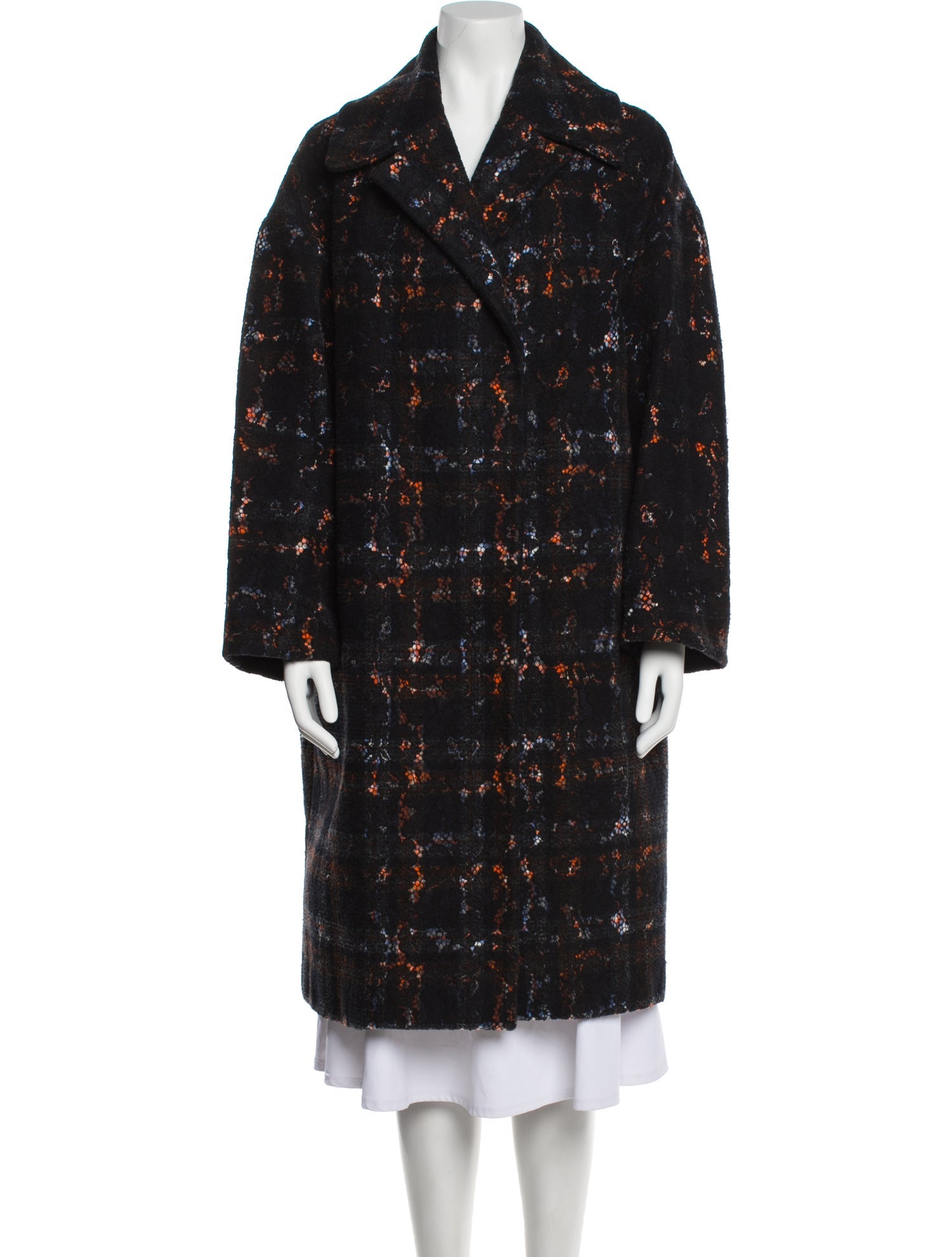 Nº 21 Printed Faux Fur Coat