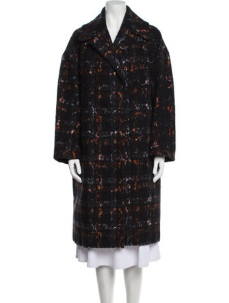 Nº 21 Printed Faux Fur Coat