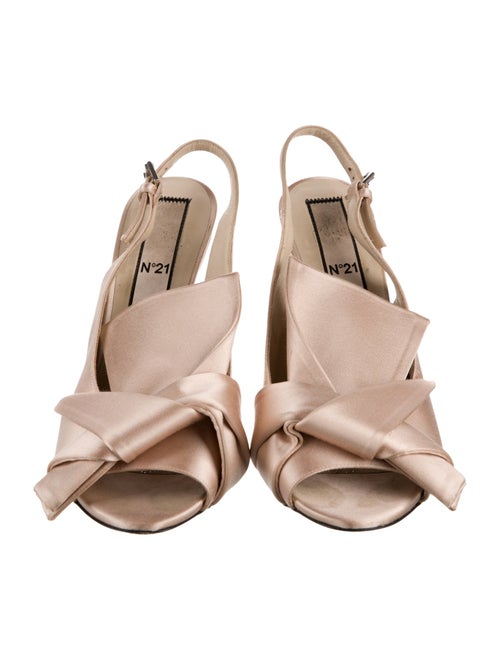 Nº 21 Satin Slingback Sandals
