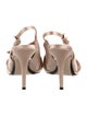 Nº 21 Satin Slingback Sandals