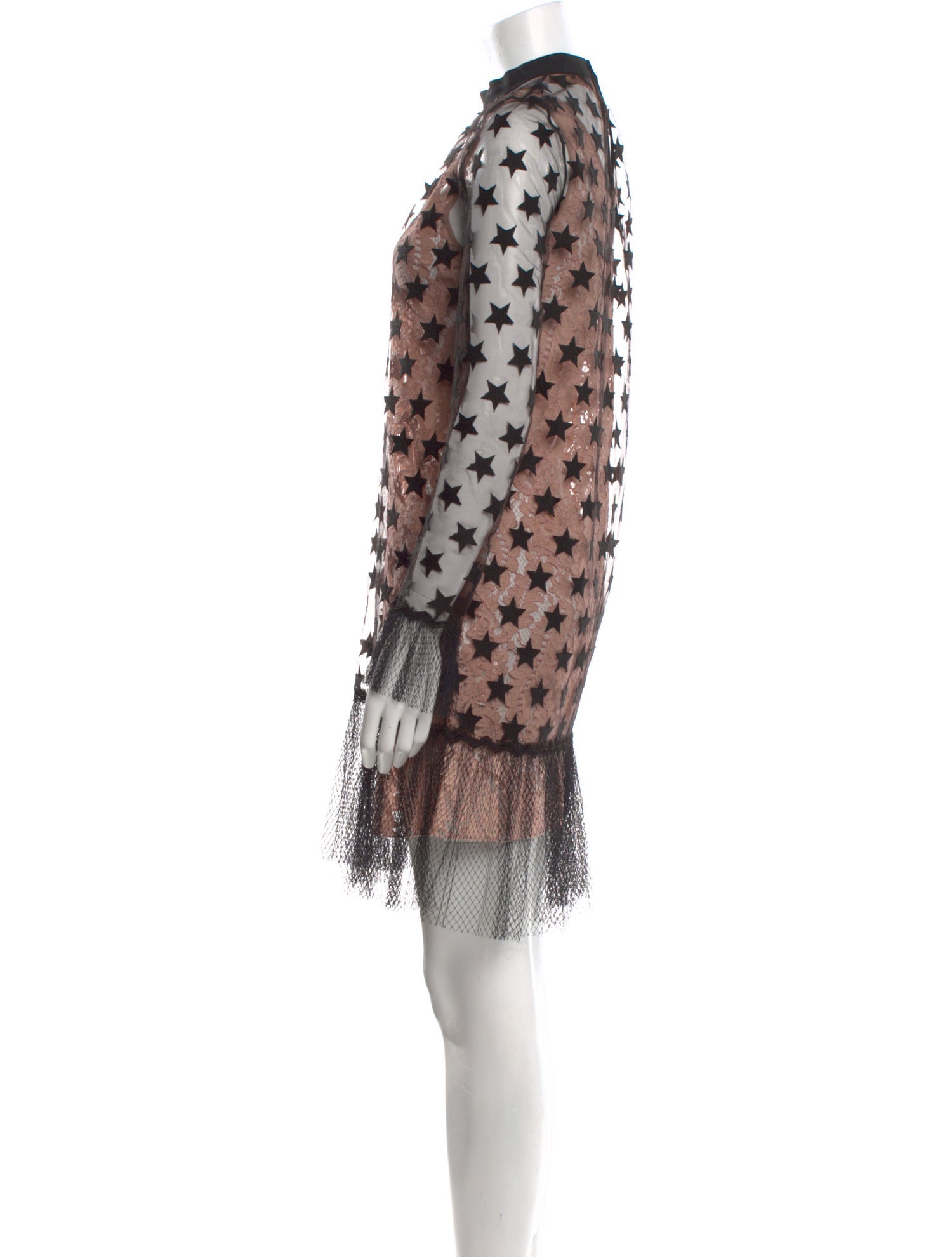 Nº 21 Polka Dot Print Mini Dress