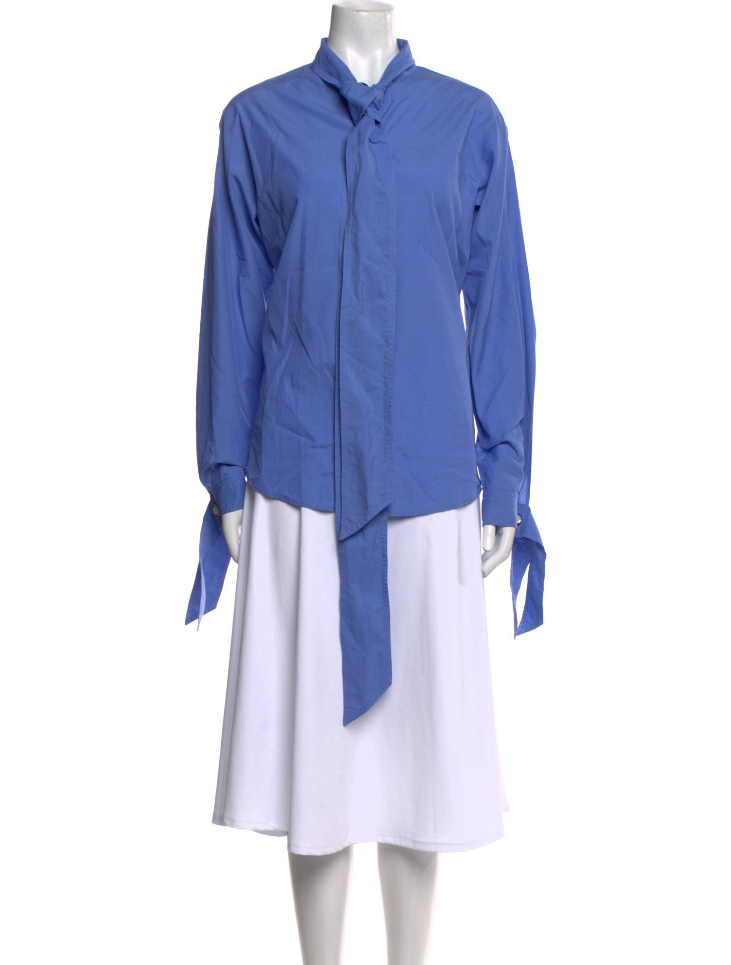 Nº 21 Mock Neck Long Sleeve Blouse