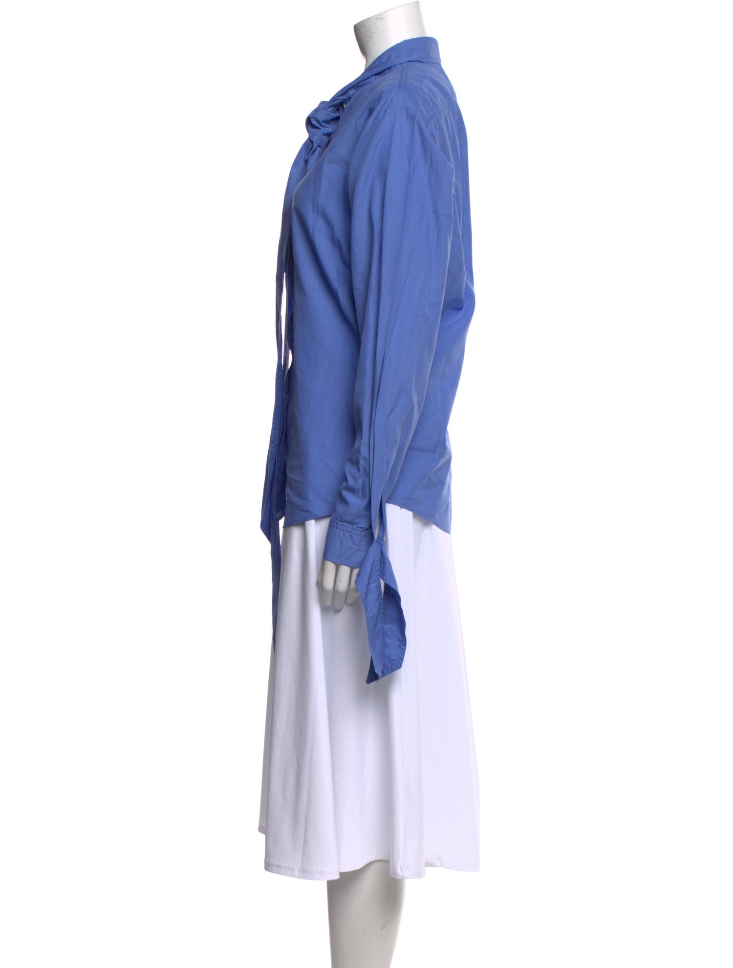 Nº 21 Mock Neck Long Sleeve Blouse