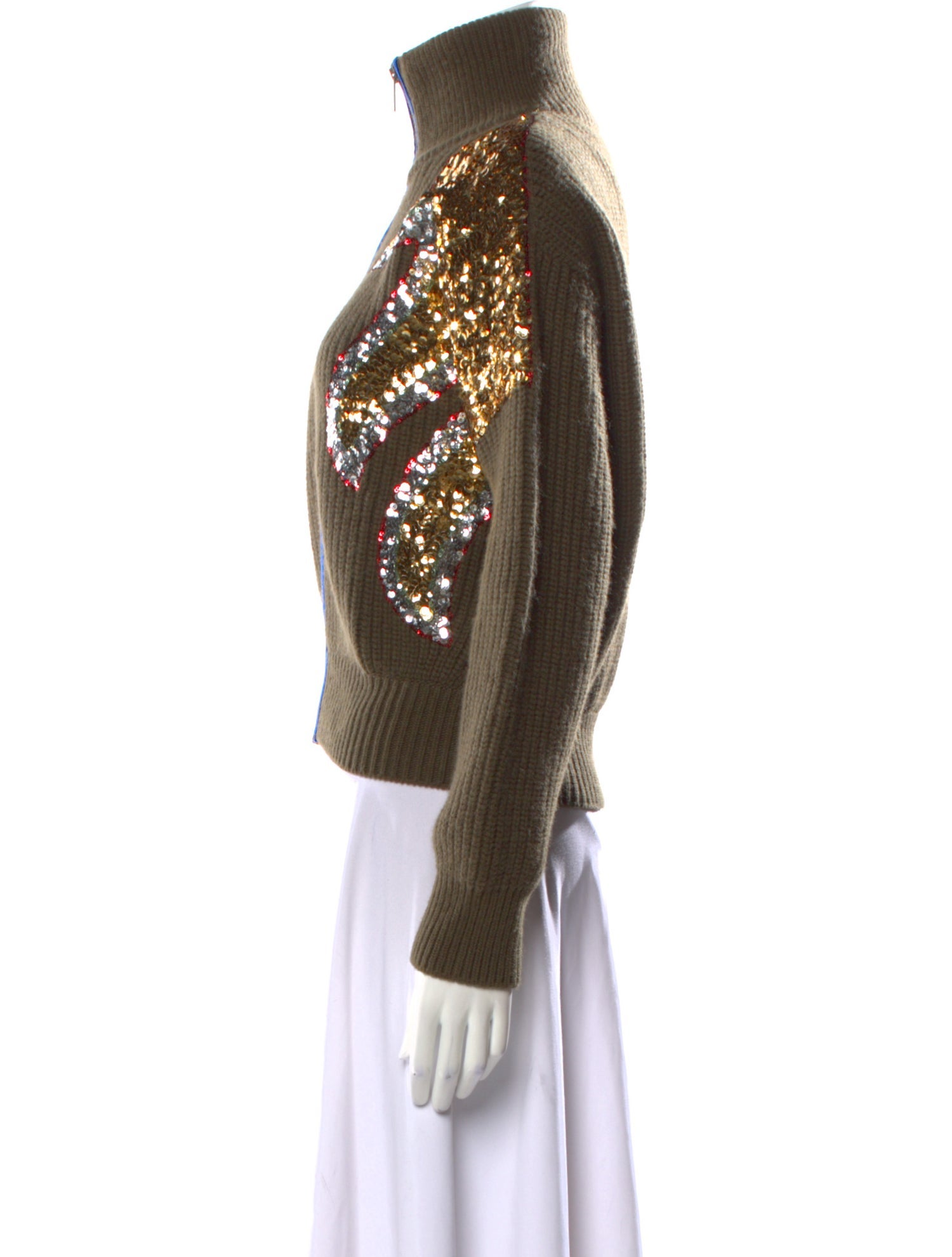 Nº 21 Wool Mock Neck Sweater