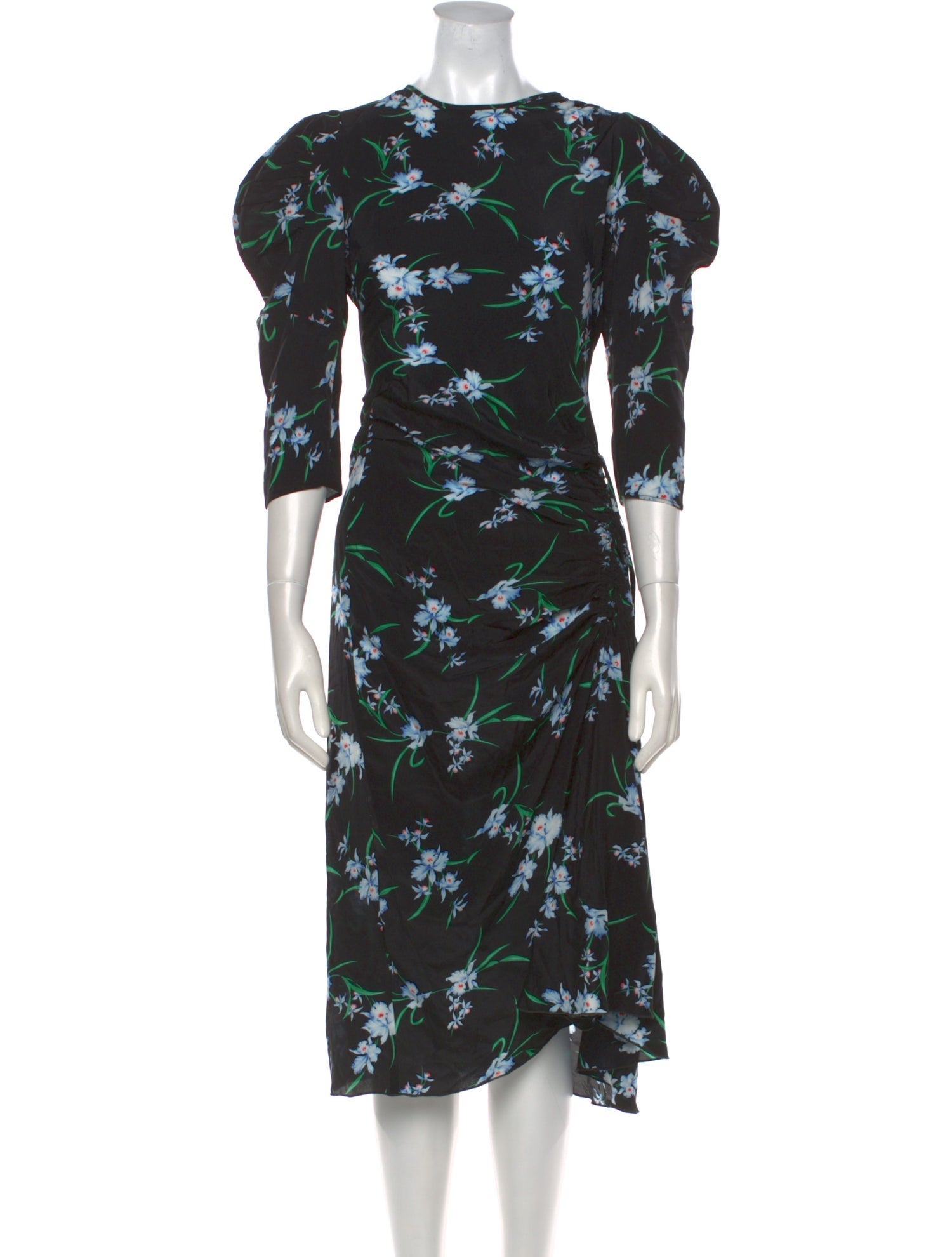 Nº 21 Silk Midi Length Dress