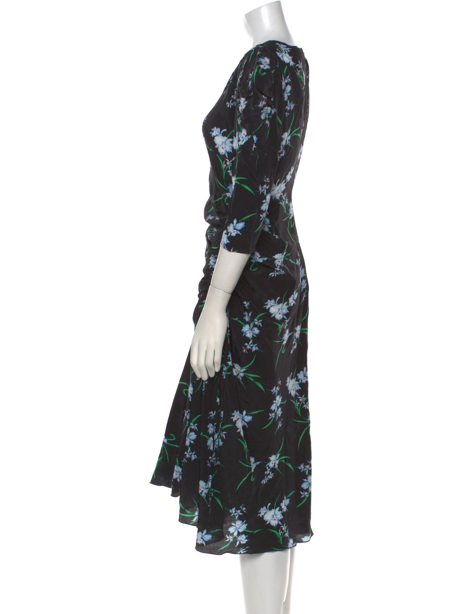 Nº 21 Silk Midi Length Dress