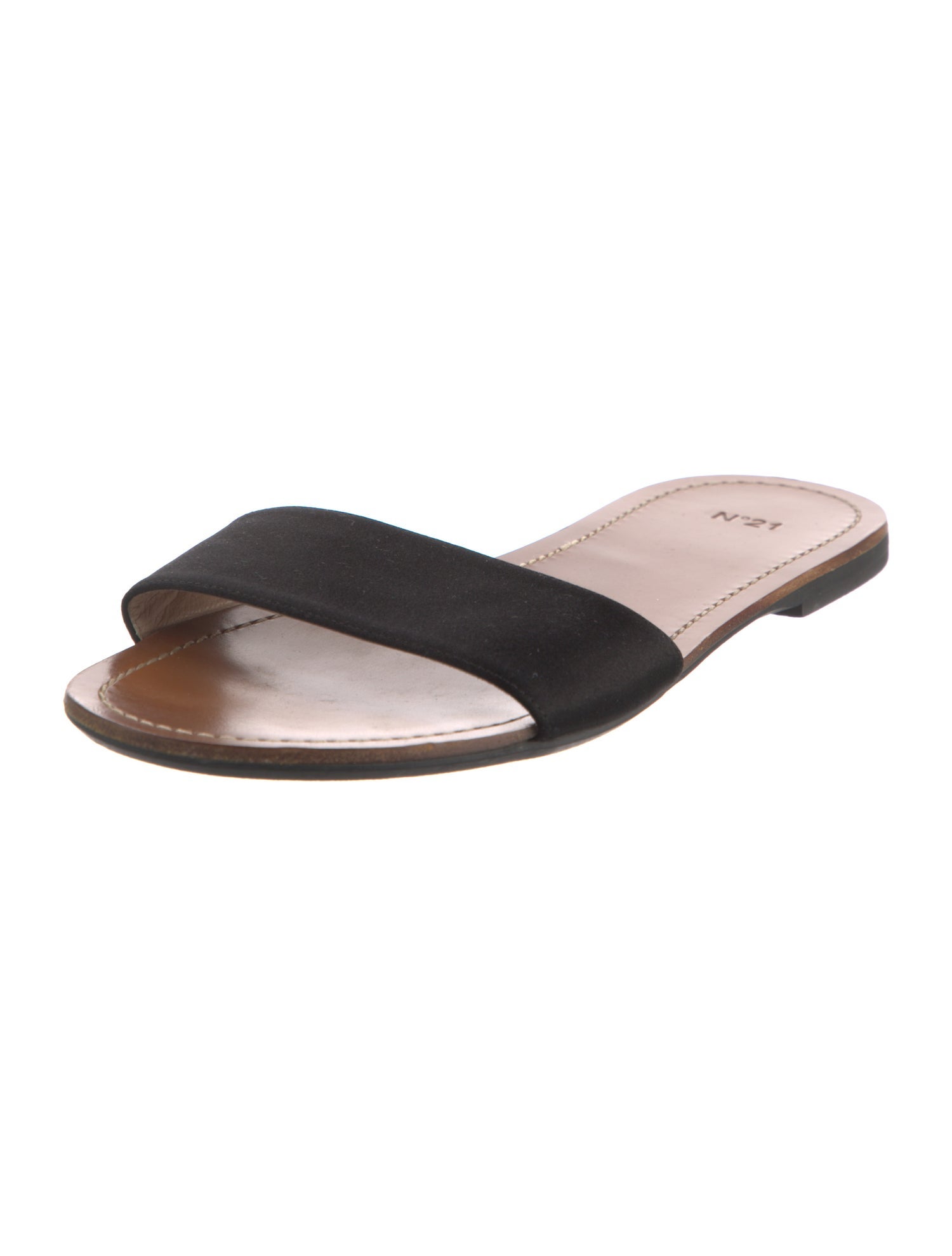 Nº 21 Leather Slides