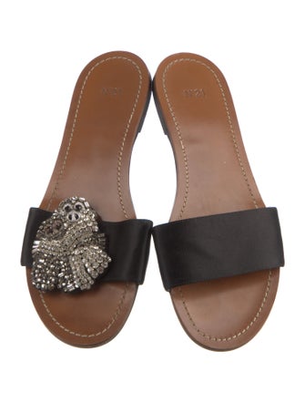 Nº 21 Leather Slides