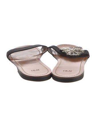 Nº 21 Leather Slides