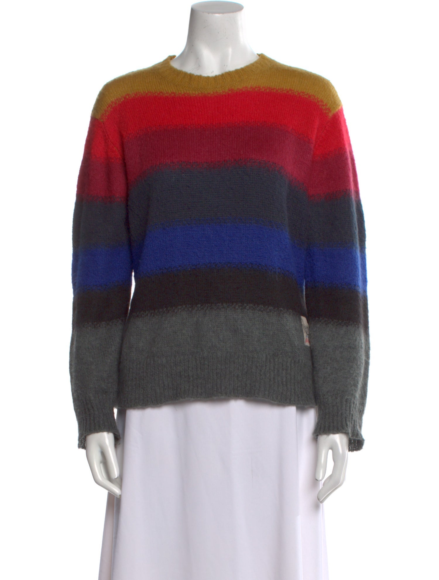 Nº 21 Striped Crew Neck Sweater w/ Tags