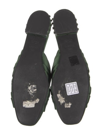 Nº 21 Satin Crystal Embellishments Mules