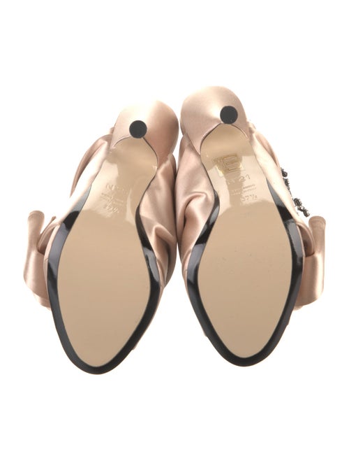 Nº 21 Satin Crystal Embellishments Slides