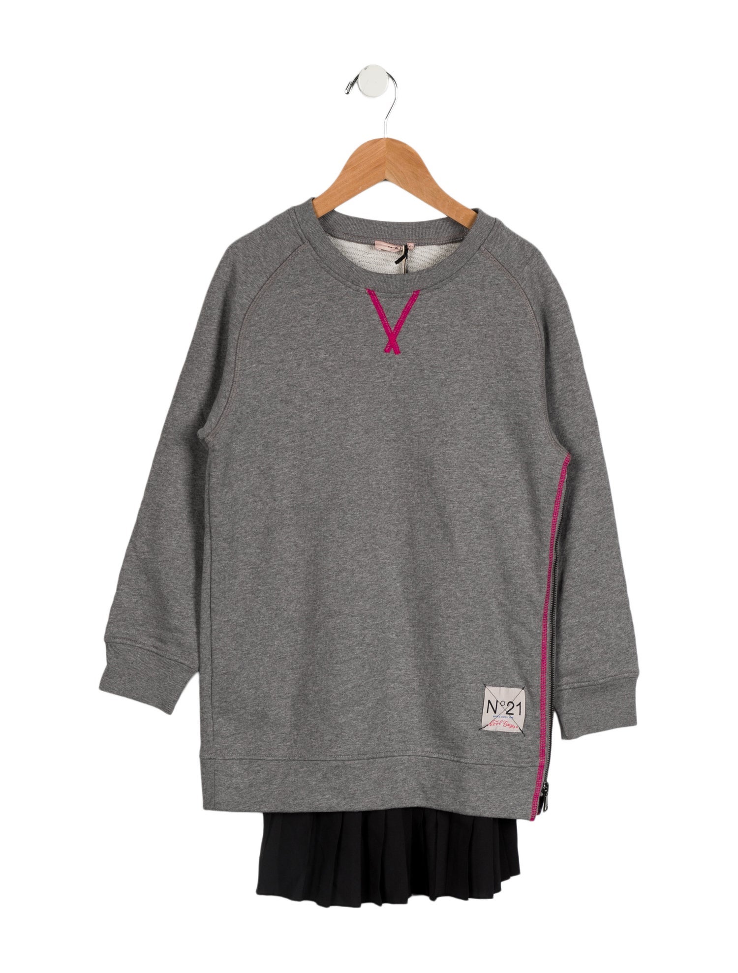 Nº 21 Girls' Long Sleeve Dress w/ Tags