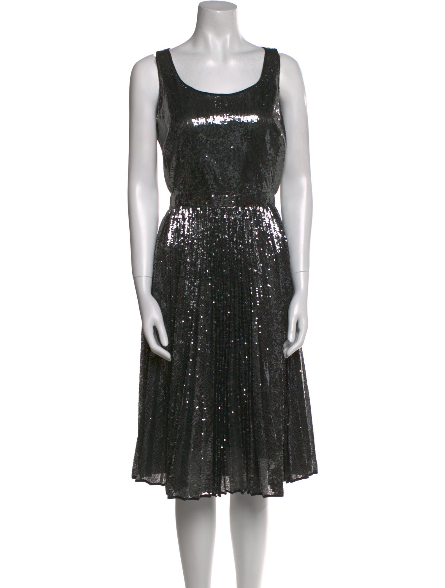 Nº 21 Scoop Neck Midi Length Dress