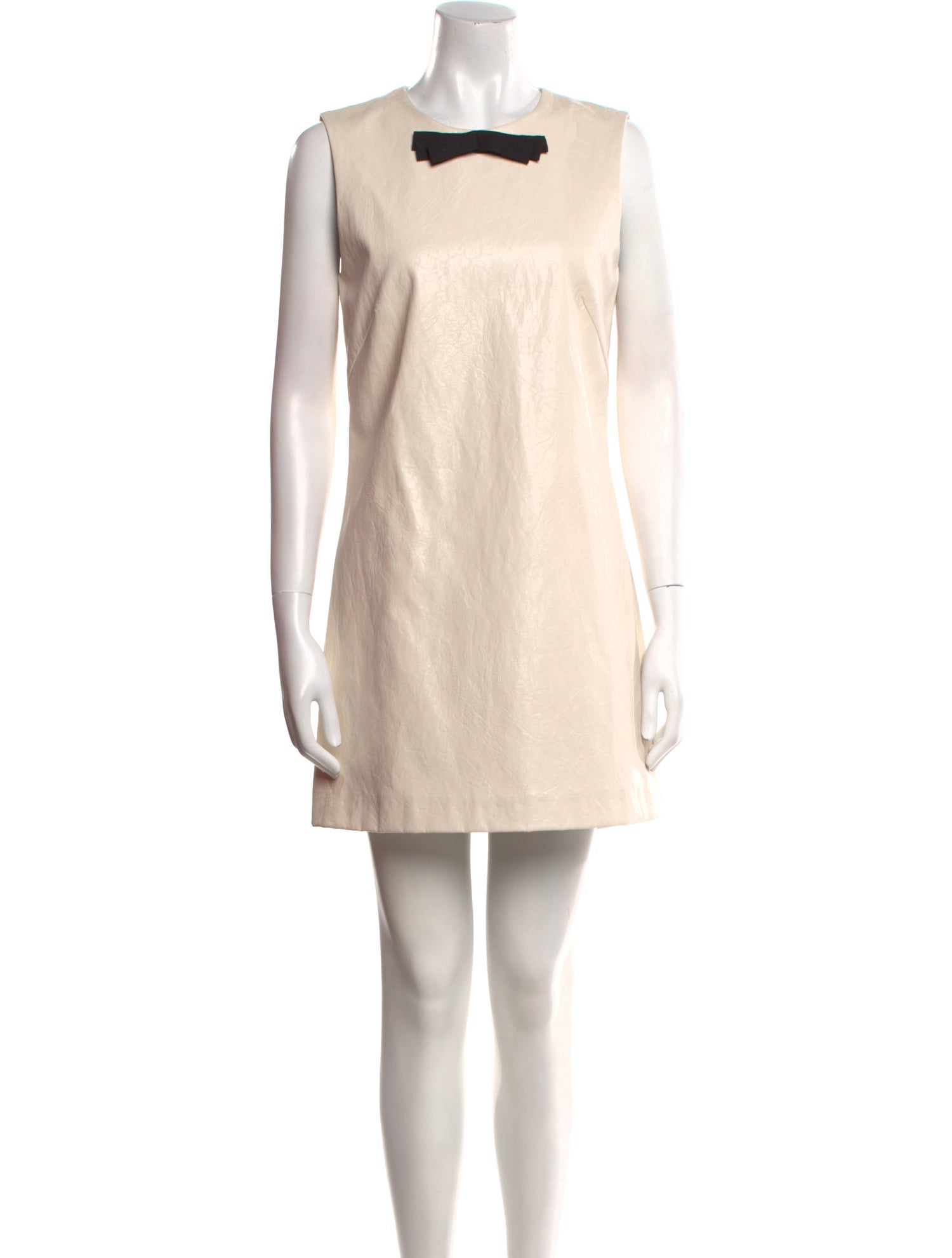 Nº 21 Faux Leather Mini Dress