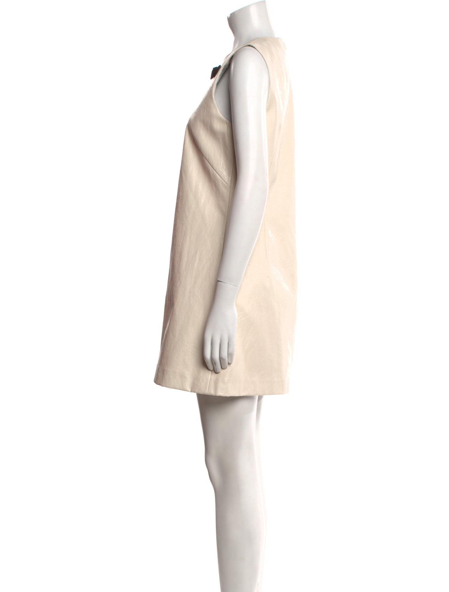 Nº 21 Faux Leather Mini Dress