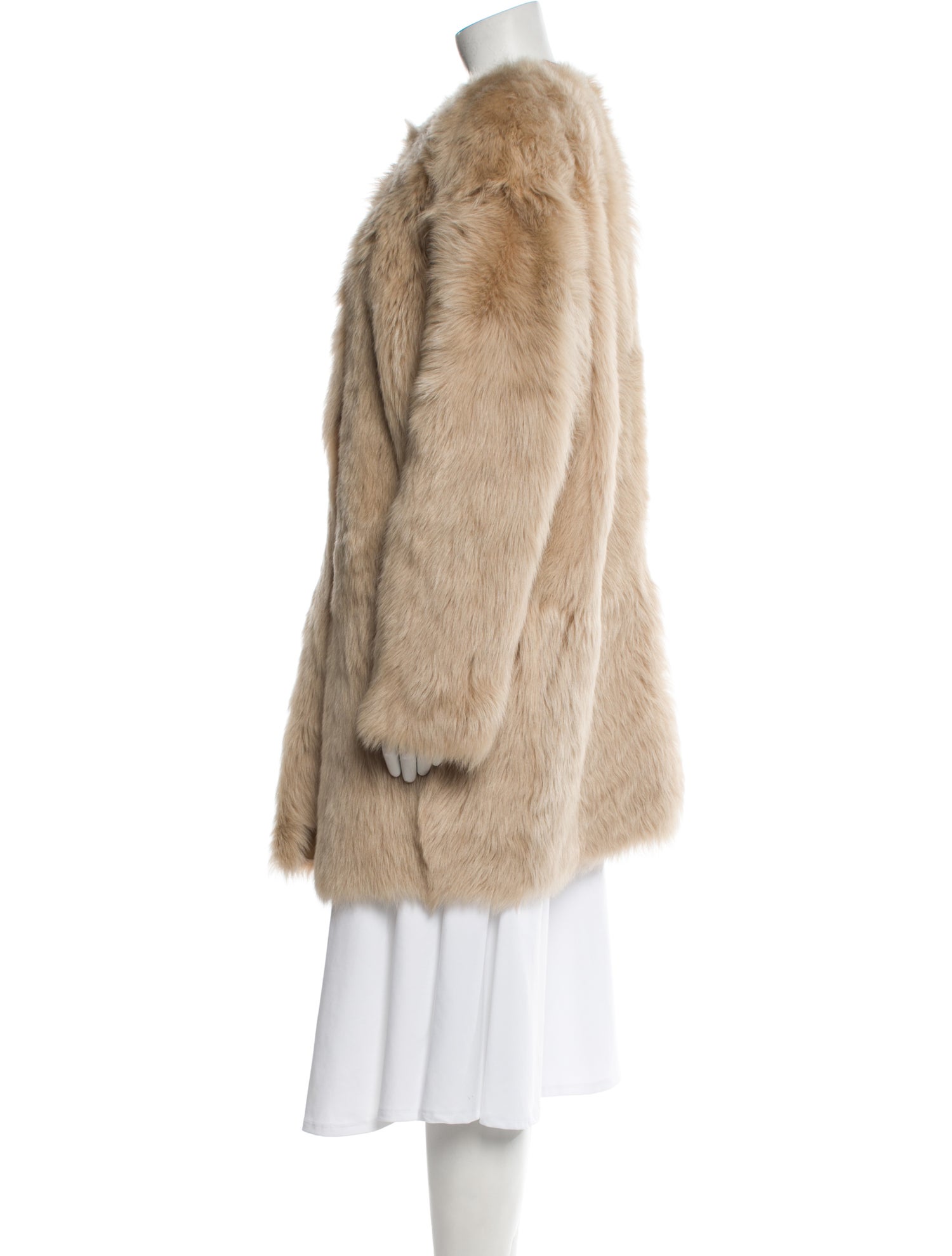Nº 21 Lambskin Faux Fur Coat