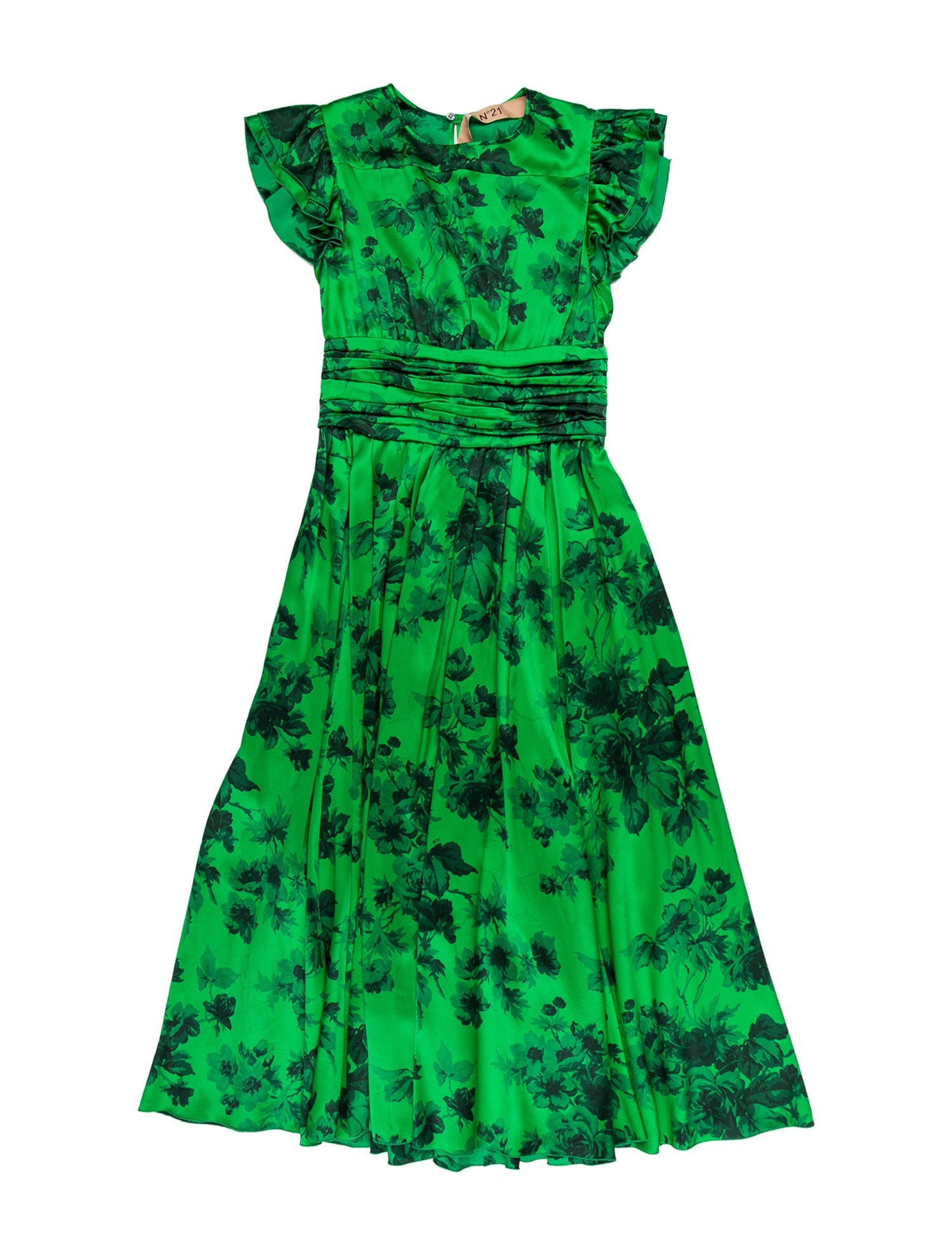 Nº 21 Silk Midi Length Dress