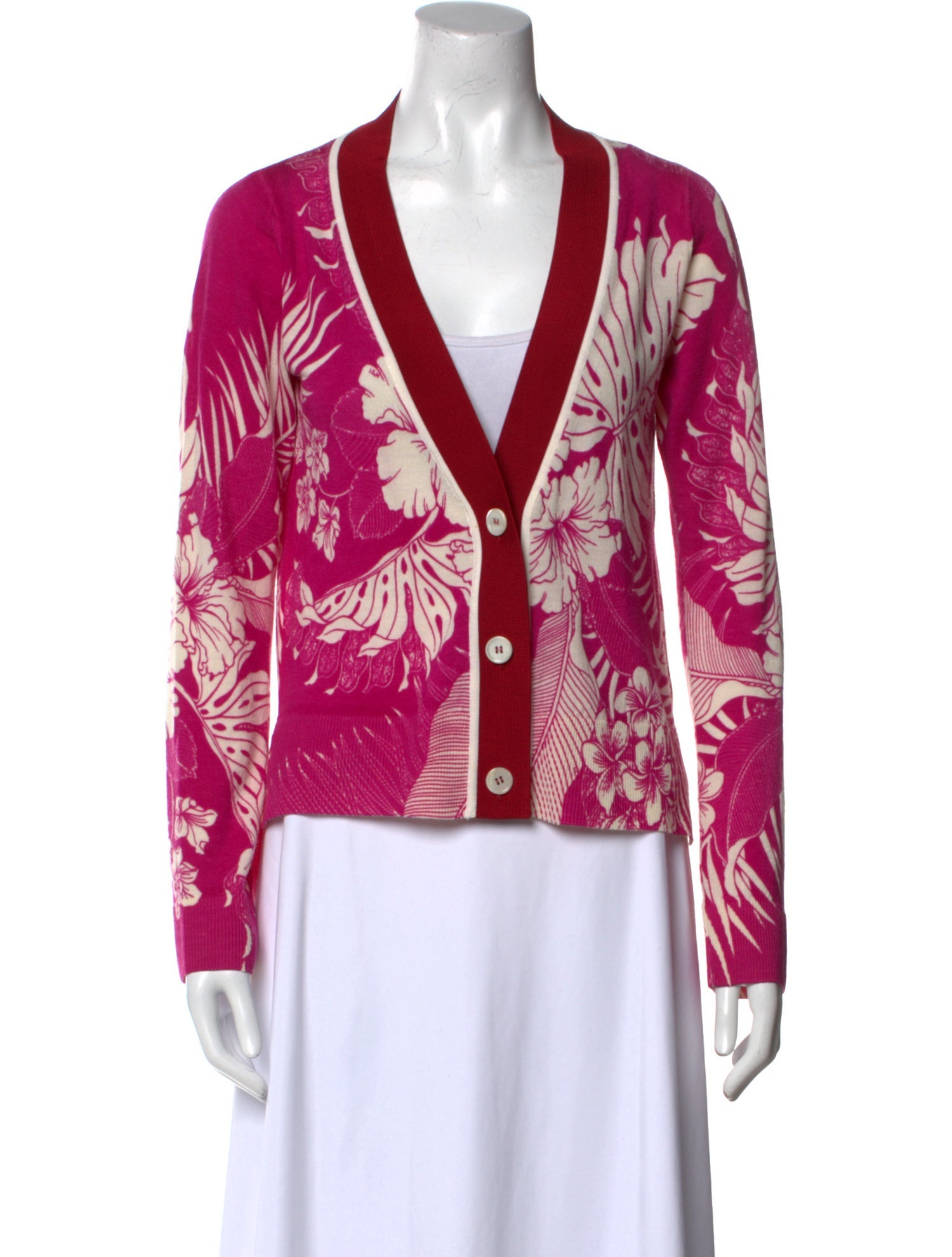 Nº 21 Virgin Wool Printed Sweater