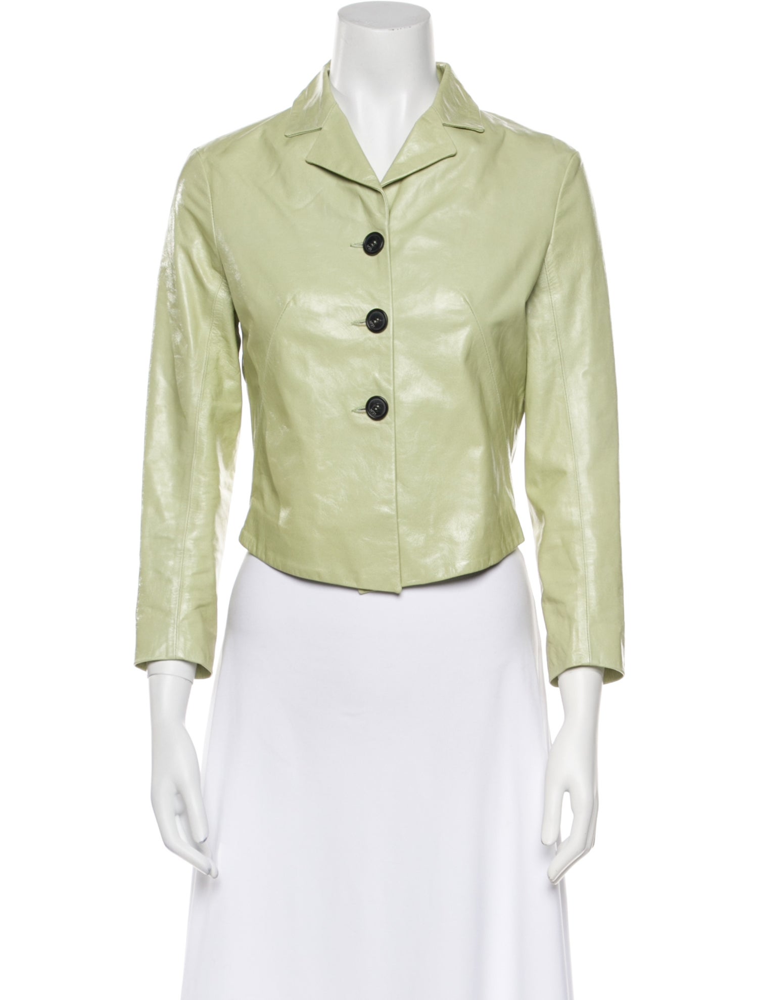 Nº 21 Leather Evening Jacket