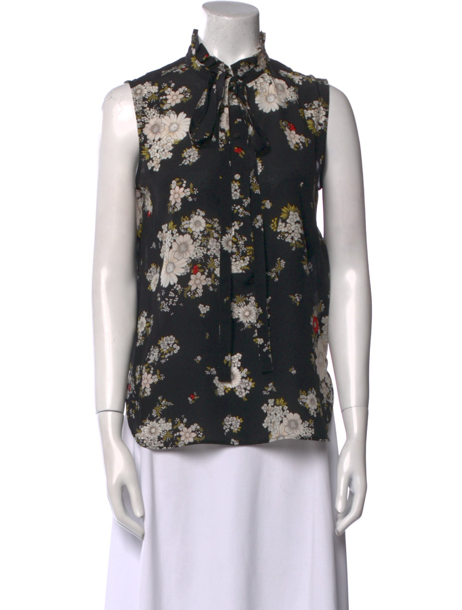 Nº 21 Silk Floral Print Blouse