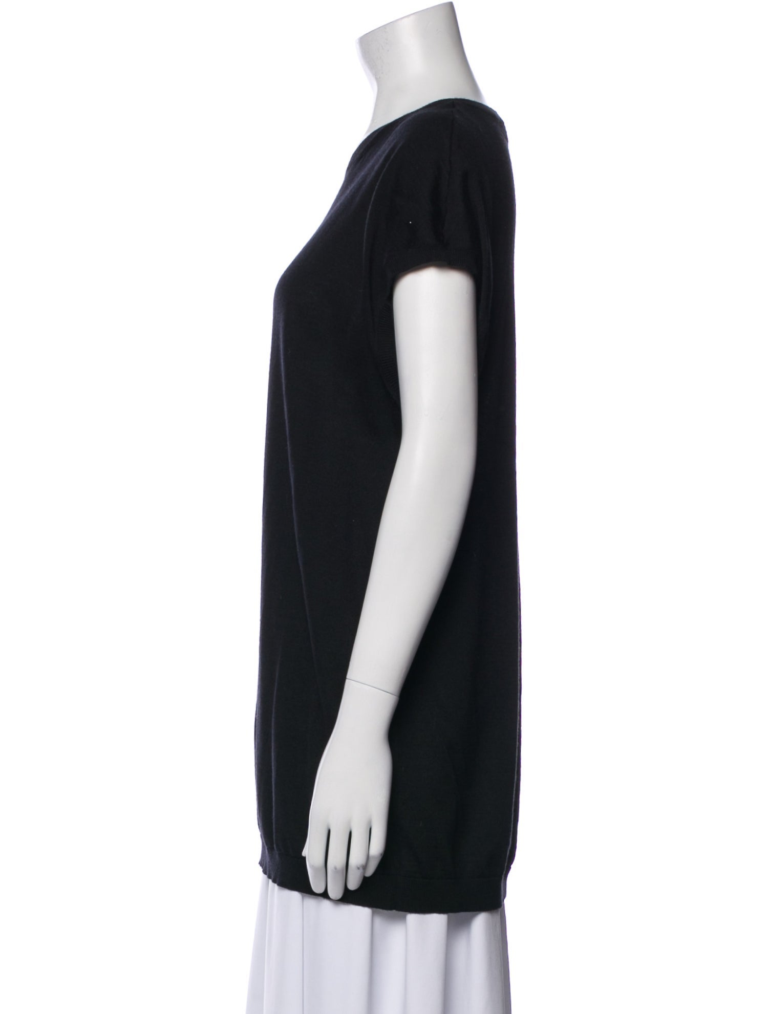 Nº 21 Virgin Wool Scoop Neck T-Shirt