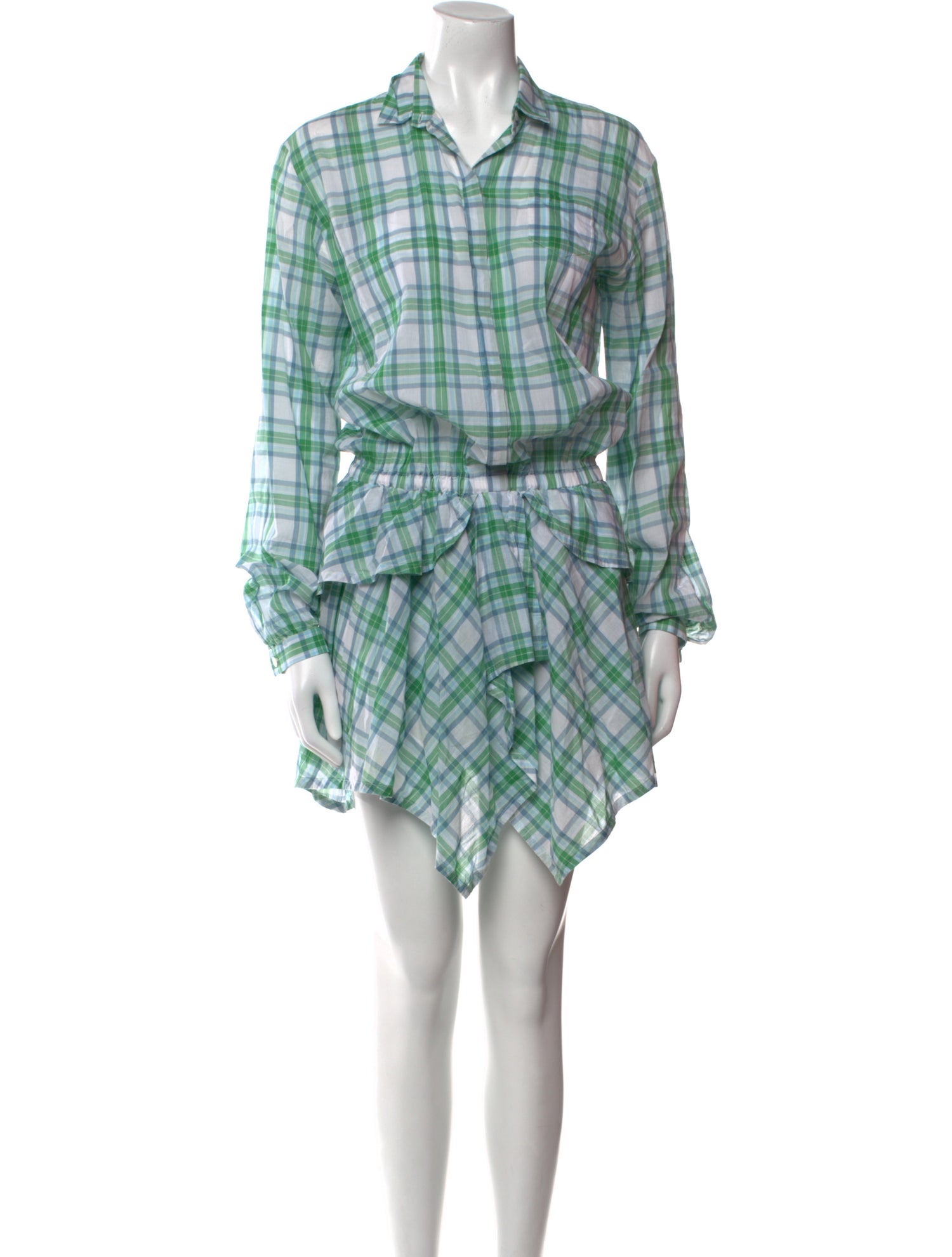 Nº 21 Plaid Print Mini Dress